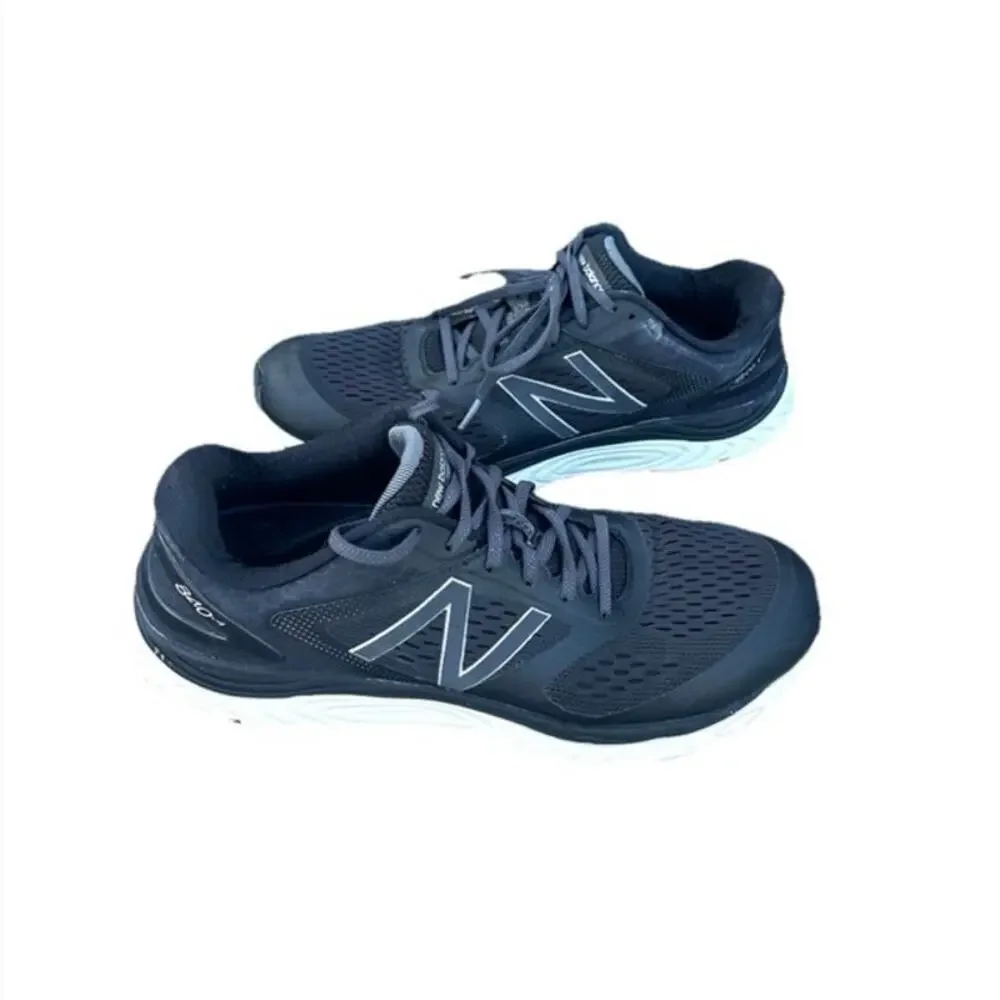 New Balance Men's 840 V4 Athletic Running Shoes Size 13 Black Magnet